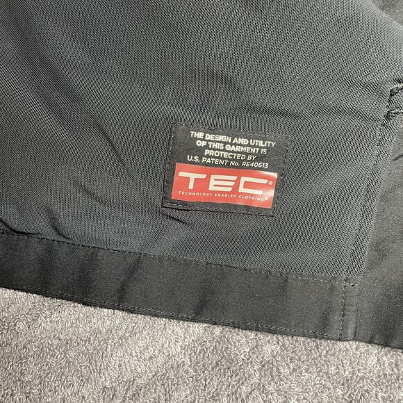 ScotteVest Mens Small Black RFID Travel TEC Vest Jacket Full Zip Pockets - Picture 9 of 15